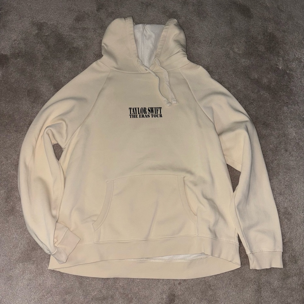 Taylor Swift Eras Tour Cream Hoodie